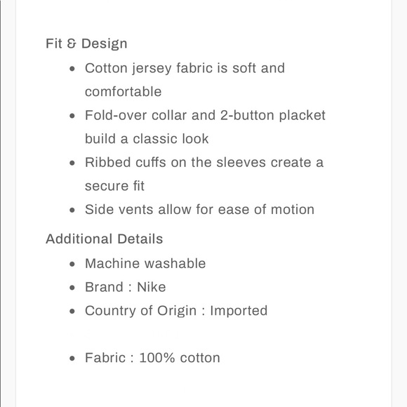 Nike Logo Polo Shirt - Picture 3 of 3